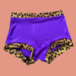 Happy Body Collective Purple Pussycat Hotpants