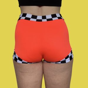 Happy Body Collective Hot Racer Hotpants back