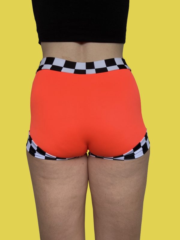 Happy Body Collective Hot Racer Hotpants back