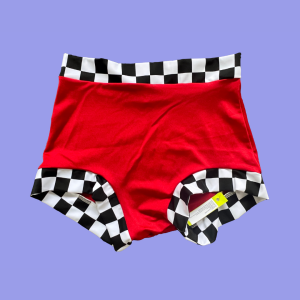 red hot racer hot pants